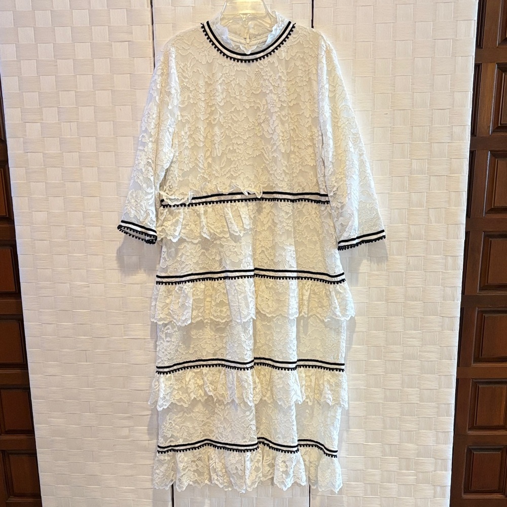 White Dainty Jewells Dress
